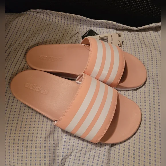 Adidas Adilette Comfort Slide Sandal - Women's Size 8 - Picture 3 of 6